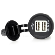 Adaptador de carregador universal USB resistente à água 1A / 2.1A para telefones celulares